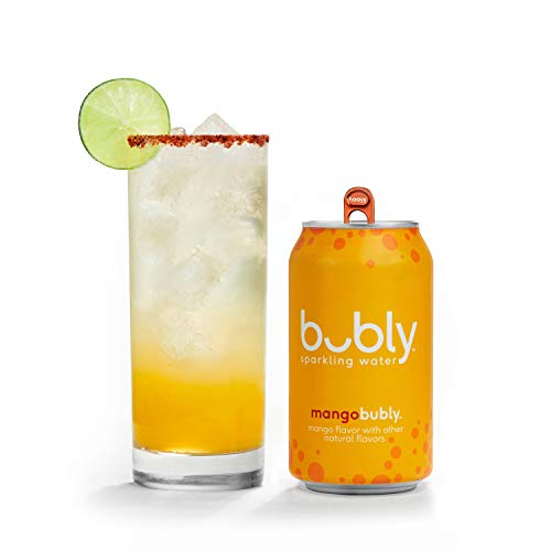 Bubly Sparkling Water, Mango, 12 Fl Oz. Cans 18 Pack