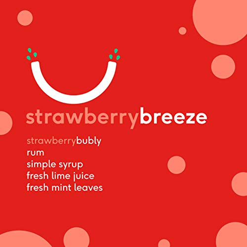 Bubly Sparkling Water, Strawberry, 12 Fl Oz Cans 18 Pack