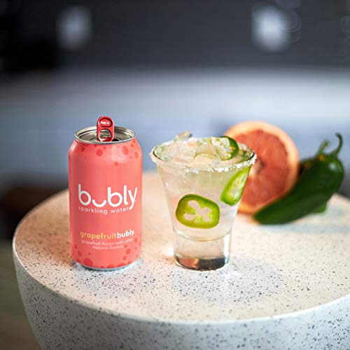 Bubly Sparkling Water, Variety Pack Cans, Passionfruit Bliss, 3F