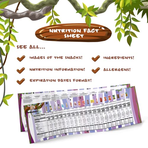 Maxi International Snack Box Rainforest Themed | Snacks Variet...