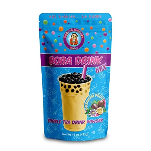 Passion fruit Boba/Bubble Tea By Buddha Bubbles Boba 1 Pound 16...
