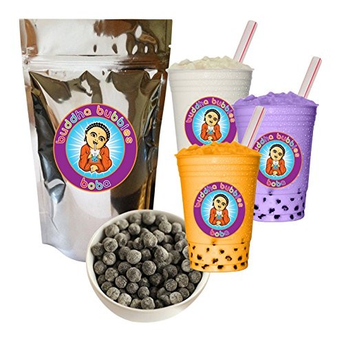 10+ Drinks Thai Boba Tea Kit: Tea Powder, Tapioca Pearls &Amp; Straw