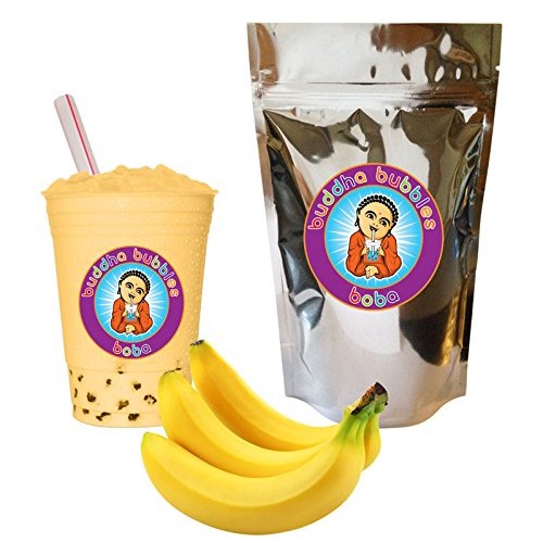 Banana Cream Boba Tea Drink Mix Powder By Buddha Bubbles Boba 10
