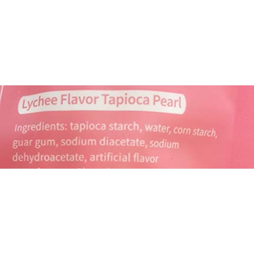 Wufuyuan Tapioca Pearl Lychee Flavour 250G
