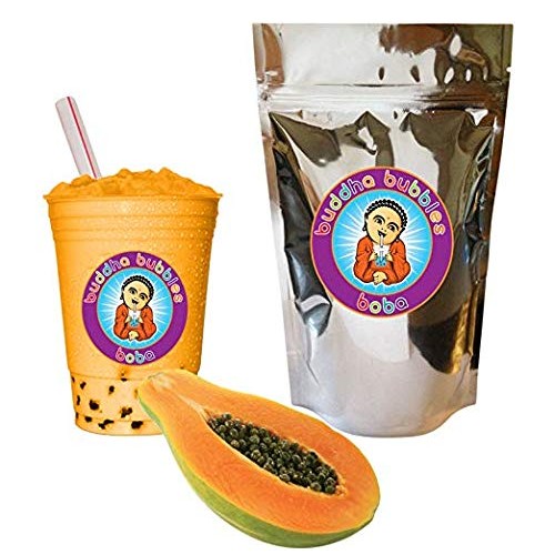 Papaya Boba / Bubble Tea Drink Mix Powder By Buddha Bubbles Boba