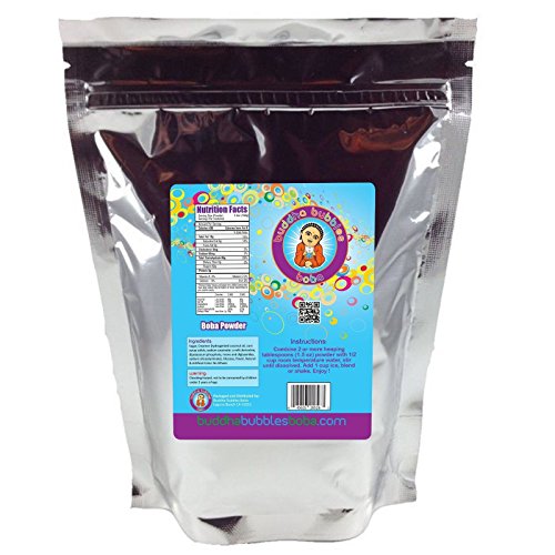 Strawberry Cream Boba / Bubble Tea Drink Mix Powder By Buddha Bu