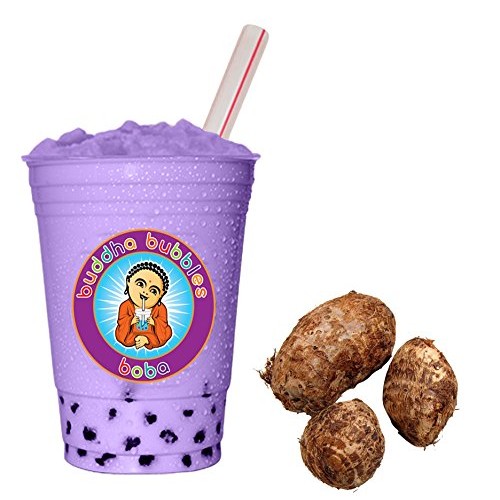 Taro Boba / Bubble Tea Drink Mix Powder By Buddha Bubbles Boba 1