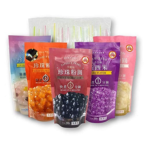 Taro Boba Bubble Tea Pearls Ready In 3 Minutes
