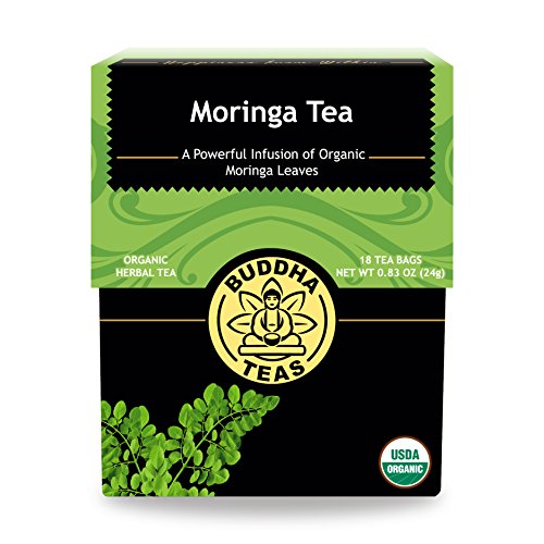 Organic Moringa Oleifera Tea - Kosher, Caffeine Free, Gmo-Free,