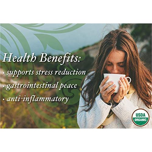 Buddha Teas Organic Holy Basil Tulsi Tea | 18 Bleach-Free Tea Ba