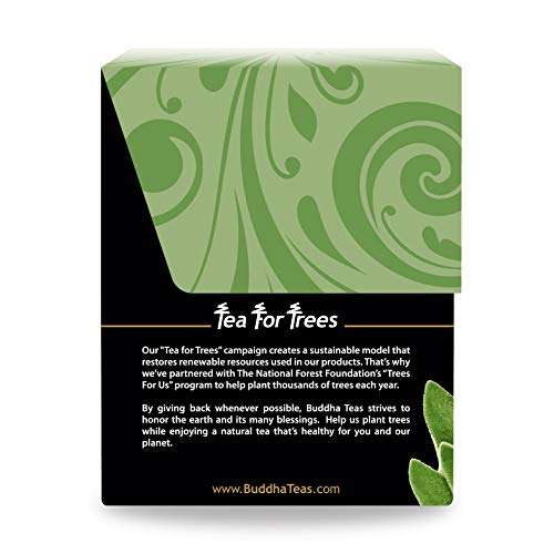 Buddha Teas Organic Sage Leaf Tea | 18 Tea Bags