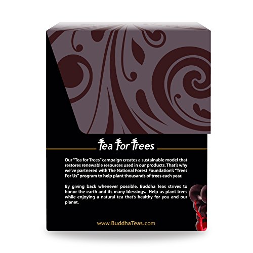 Organic Elderberry Tea - Kosher, Caffeine-Free, Gmo-Free - 18 Bl