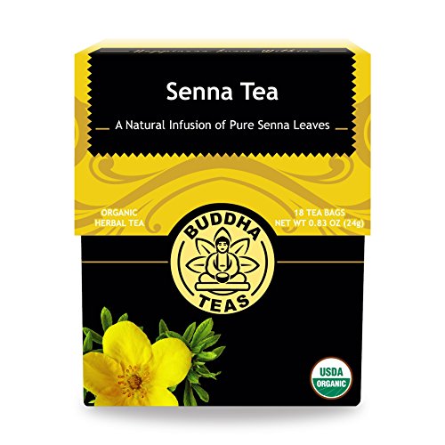 Organic Senna Tea – 18 Bleach Free Tea Bags – Natural Laxative T