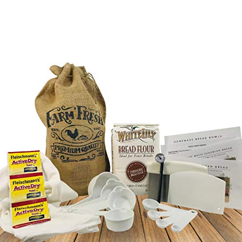 Bread Making Bundle Tools &Amp; Supplies Diy Bread Starting Gift Kit