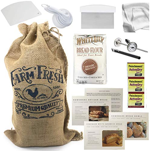 Bread Making Bundle Tools &Amp; Supplies Diy Bread Starting Gift Kit