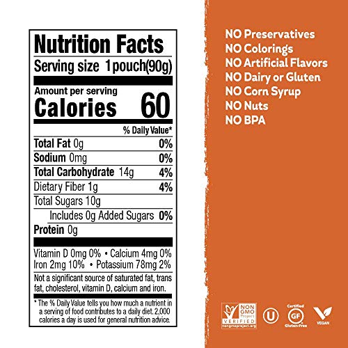 Buddy Fruits Mango / Passion Fruit / Banana, Pure Blended Fruit