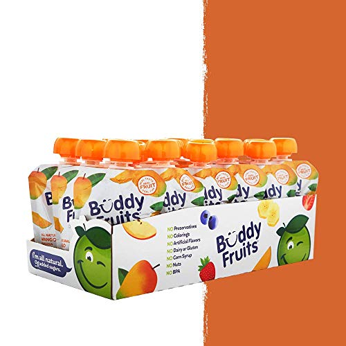 Buddy Fruits Mango / Passion Fruit / Banana, Pure Blended Fruit