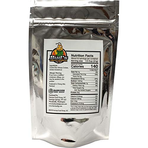 High Protein Premium Cricket Powder Flour 1/4 Lb
