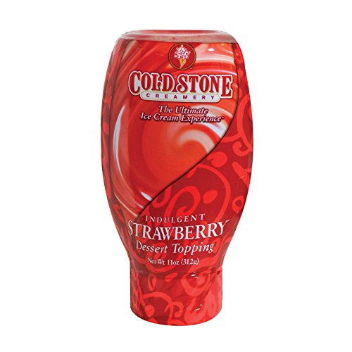 Cold Stone Strawberry Dessert Topper, 11 Ounce -- 6 Per Case.