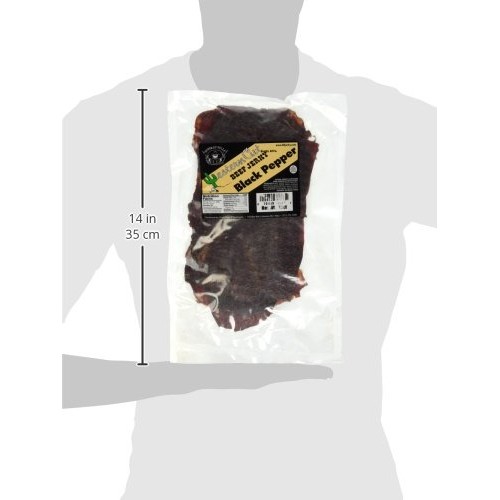 Buffalo Bills 18Oz Black Pepper Western Cut Big Slab Beef Jerky