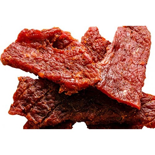 Buffalo Bills 8oz Mesquite Country Cut Beef Jerky Pack moist & ...