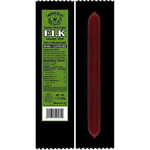 Buffalo Bills Exotic Game Meat Sausage Sticks mixed 1oz sticks ...