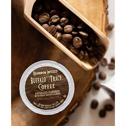 10 Count Buffalo Trace Bourbon Flavored Coffee for Single Serve ...