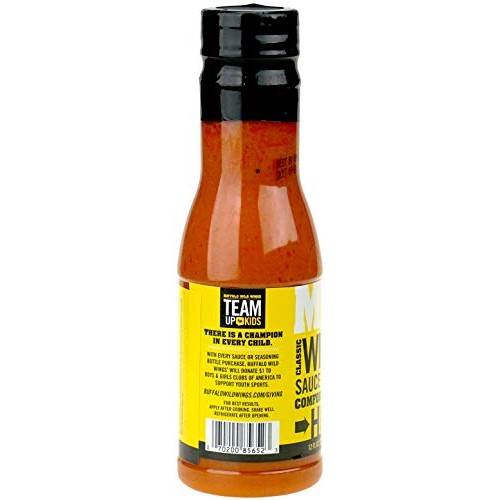 Buffalo Wild Wings Classic Sauce - Medium, Comfortably Hot - 12