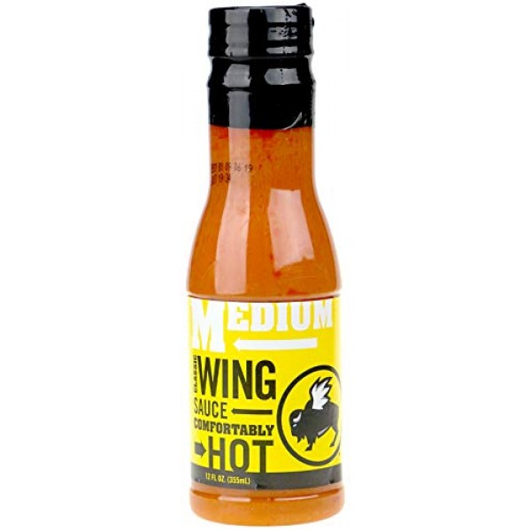 Buffalo Wild Wings Classic Sauce - Medium, Comfortably Hot - 12 ...
