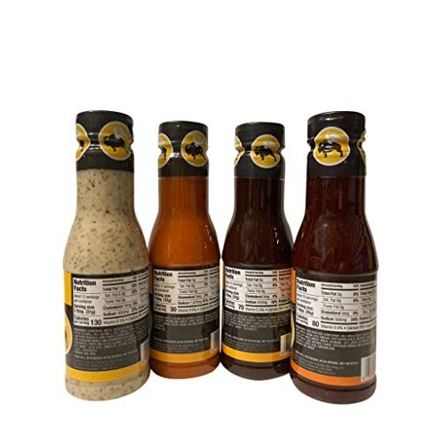 Buffalo Wild Wings Milder Variety Bundle: Parmesan Garlic, Mediu