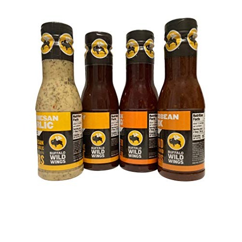 Buffalo Wild Wings Sauce Variety Sampler Bundle - Parmesan Garli