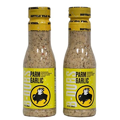 Bundle Of 2 - Buffalo Wild Wings Parmesan Roasted Garlic Sauces,