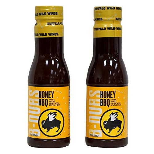 Buffalo Wild Wings Honey Bbq Sauce, 12 Fluid Ounce Pack Of 2