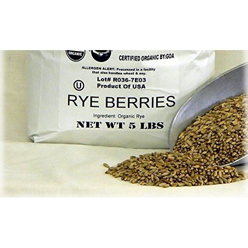 Rye Berries Organic 5 Lbs.