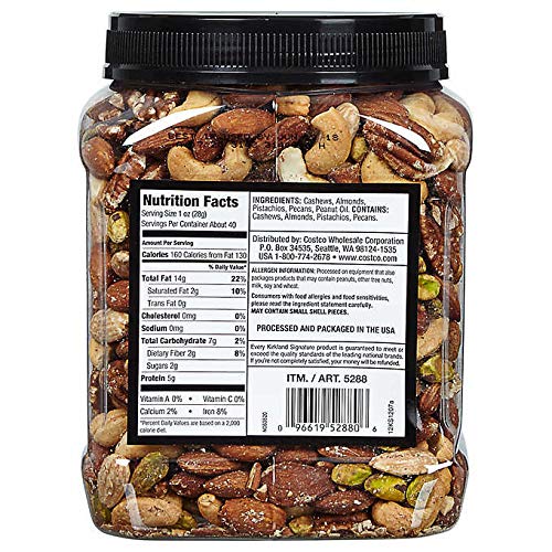 Kirkland Signature Extra Fancy Mixed Nuts, Unsalted And Shelled Kirkland Signature Extra Fancy Mixed Nuts, Unsalted And Shelled