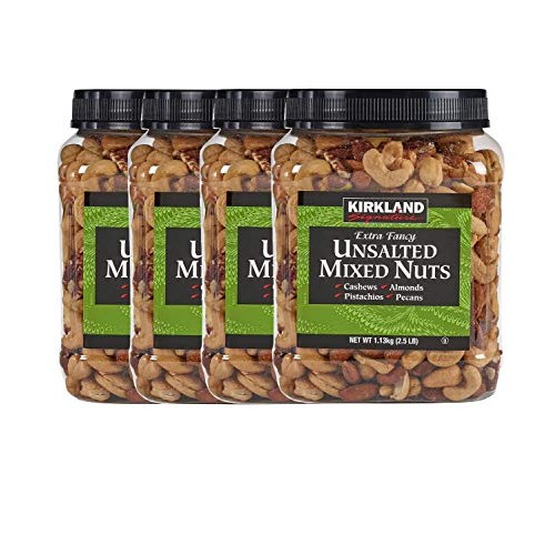 Kirkland Signature Extra Fancy Mixed Nuts, Unsalted And Shelled Kirkland Signature Extra Fancy Mixed Nuts, Unsalted And Shelled