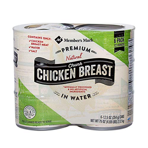 Members Mark Premium Chunk Chicken Breast 12.5 Oz-24Count