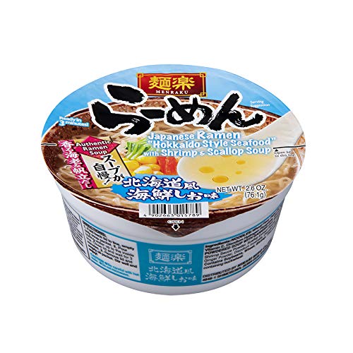 Menraku Authentic Japanese Ramen Noodle Bowls Deluxe Classic Ser