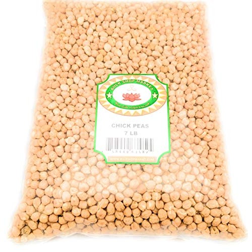Chick Peas Garbanzo Beans 7 Lb By Bulkshopmarket
