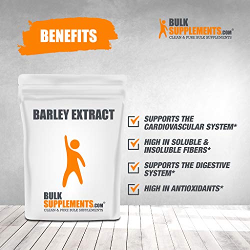 Bulksupplements.Com Barley Extract Powder - Greens Supplement Po