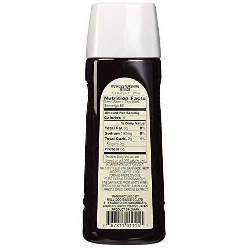 Bull-Dog Worcestershire Sauce 10.1 Fl. Oz. 3 Bottles