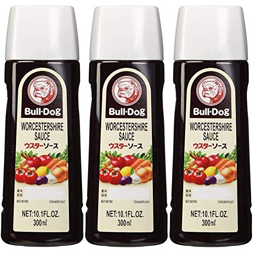 Bull-Dog Worcestershire Sauce 10.1 Fl. Oz. 3 Bottles