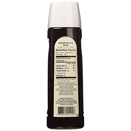 Bull-Dog Worcestershire Sauce 16.9 Fl. Oz. 2 Bottles