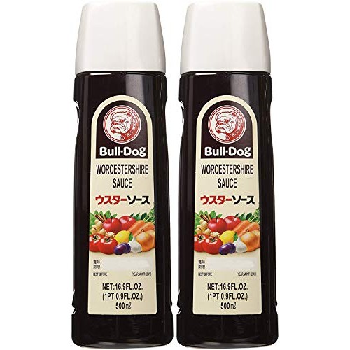 Bull-Dog Worcestershire Sauce 16.9 Fl. Oz. 2 Bottles