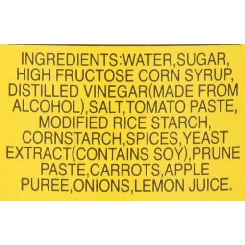 Bull-Dog, Vegetable &Amp; Fruit Sauce, 16.9-Ounce Units Pack Of 4