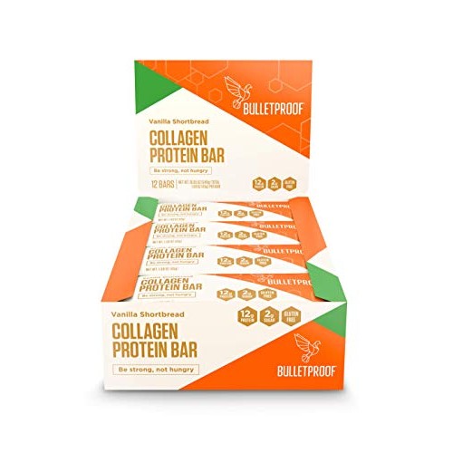 Bulletproof Collagen Protein Bars, Healthy Snacks For Keto Diet,