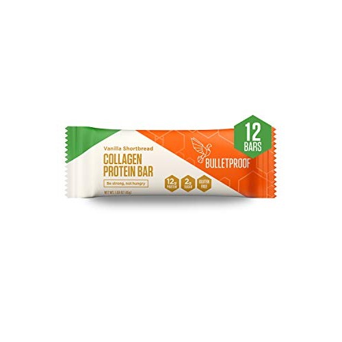 Bulletproof Collagen Protein Bars, Healthy Snacks For Keto Diet,
