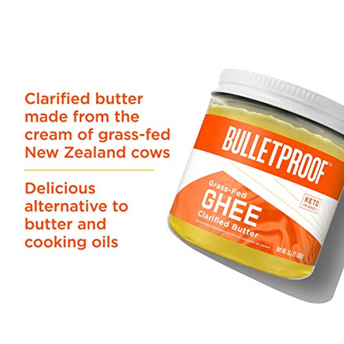 Grass Fed Ghee, 13.5 Oz, Bulletproof 100% Grass Fed, Pasture Rai