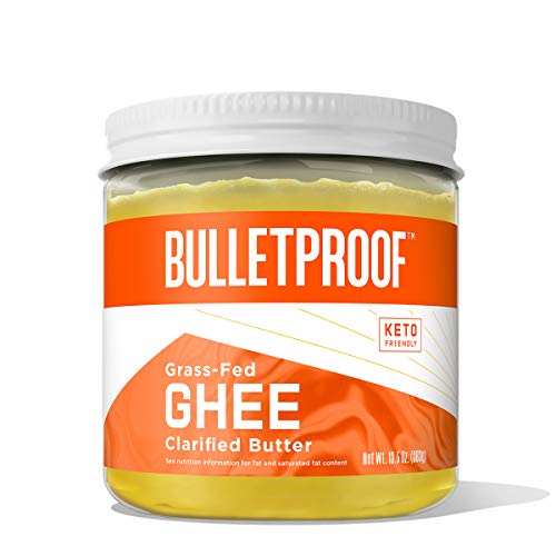 Grass Fed Ghee, 13.5 Oz, Bulletproof 100% Grass Fed, Pasture Rai