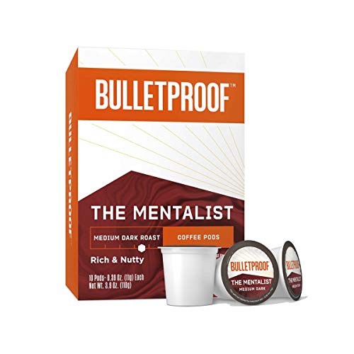 The Mentalist Single-Serve Pods, Medium Dark Roast, 10 Count, Bu